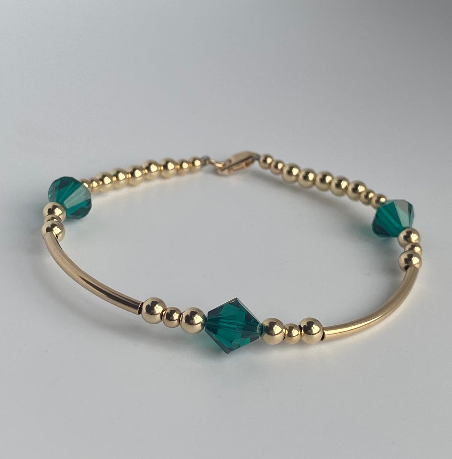 Classic Birthstone Bracelet April-June