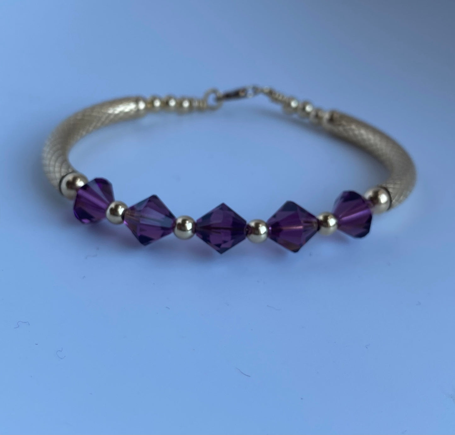 Classic Birthstone Bangle January - March