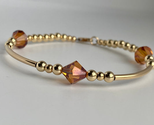 Classic Birthstone Bracelet October-December